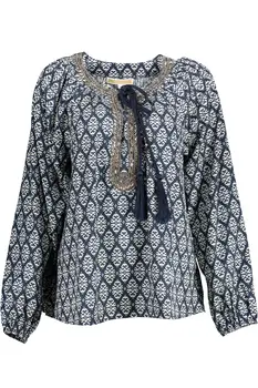 KOCCA LONG SLEEVE SHIRT BLUE WOMAN