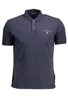 NAPAPIJRI POLO SHORT SLEEVE MAN BLUE
