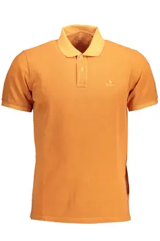 GANT MEN'S SHORT SLEEVE POLO ORANGE