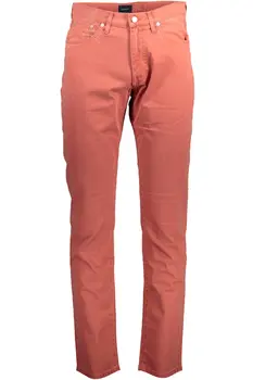 GANT RED MEN'S TROUSERS