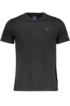 LA MARTINA MEN'S SHORT SLEEVE T-SHIRT BLACK