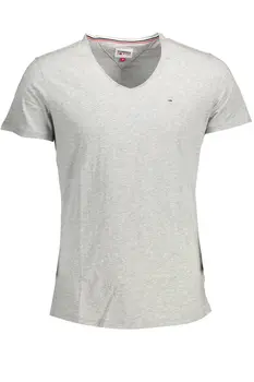 TOMMY HILFIGER MEN'S SHORT SLEEVE T-SHIRT GRAY
