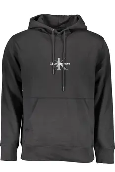 CALVIN KLEIN SWEATSHIRT WITHOUT ZIP MAN BLACK