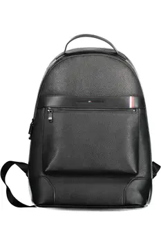 TOMMY HILFIGER MEN'S BLACK BACKPACK