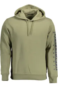 NAPAPIJRI SWEATSHIRT WITHOUT ZIP MAN GREEN