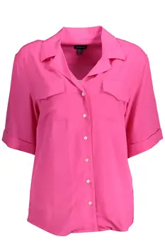 GANT WOMEN'S SHORT SLEEVE SHIRT PINK