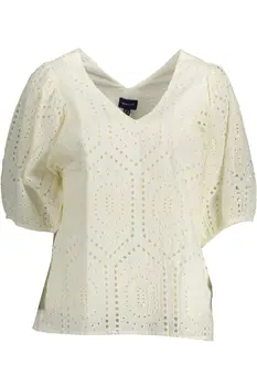 GANT WOMEN'S SHORT SLEEVE T-SHIRT WHITE