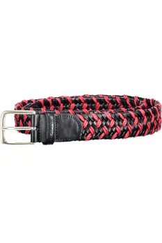 GANT MEN'S RED LEATHER BELT