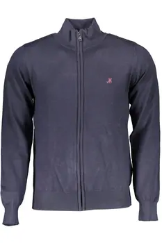 US GRAND POLO MEN'S BLUE CARDIGAN