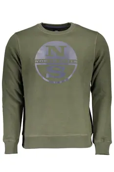NORTH SAILS MAN GREEN SWEATSHIRT WITHOUT ZIP
