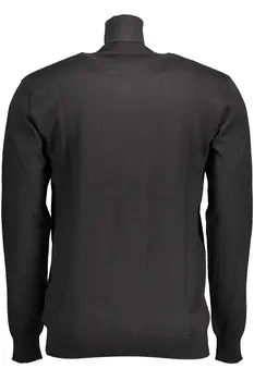 US MEN'S BLACK POLO SHIRT