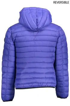 US BLUE MEN'S POLO JACKET