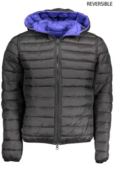US BLUE MEN'S POLO JACKET