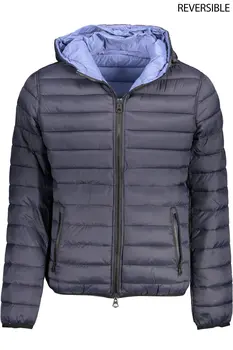 US BLUE MEN'S POLO JACKET