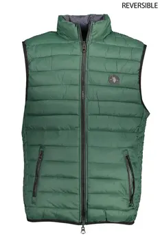 US GREEN MAN SLEEVELESS POLO