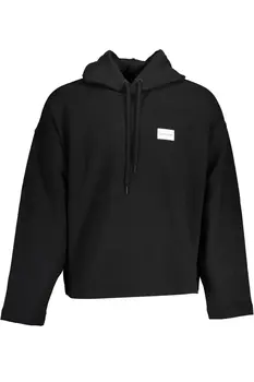 CALVIN KLEIN SWEATSHIRT WITHOUT ZIP BLACK MAN