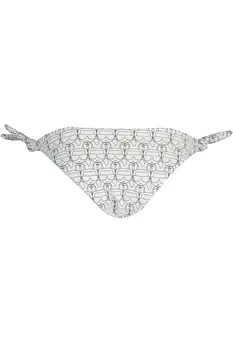 KARL LAGERFELD BEACHWEAR WOMEN'S BOTTOM SWIMSUIT WHITE