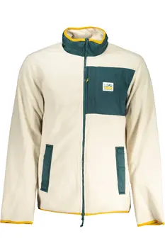 VANS MEN'S BEIGE ZIPPED SWEATSHIRT