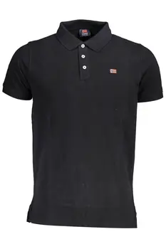 NORWAY 1963 BLACK MEN'S SHORT SLEEVED POLO SHIRT