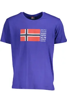 NORWAY 1963 MEN'S BLUE SHORT SLEEVED T-SHIRT