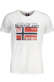 NORWAY 1963 WHITE MEN'S SHORT SLEEVED T-SHIRT