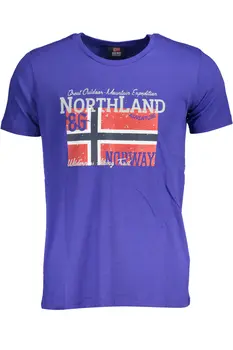 NORWAY 1963 MEN'S BLUE SHORT SLEEVED T-SHIRT