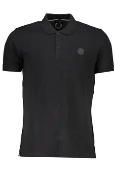 GIAN MARCO VENTURI POLO SHORT SLEEVE MAN BLACK