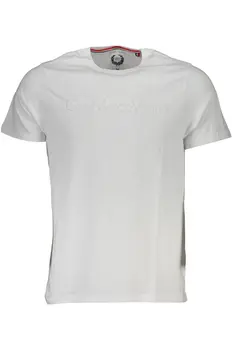 GIAN MARCO VENTURI MEN'S SHORT SLEEVE T-SHIRT WHITE