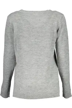 US POLO WOMEN'S SILVER SWEATER