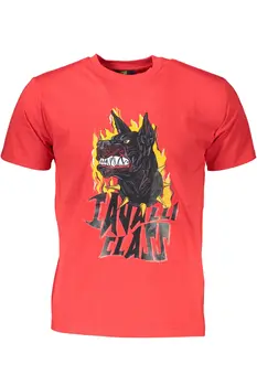 CAVALLI CLASS T-SHIRT SHORT SLEEVE MAN RED