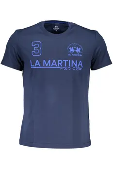 LA MARTINA BLUE MAN LONG SLEEVE T-SHIRT