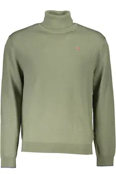 NAPAPIJRI MAN GREEN SWEATER