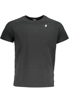 K-WAY T-SHIRT SHORT SLEEVE MAN BLACK