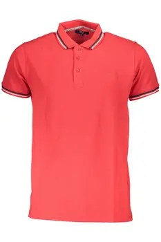 CAVALLI CLASS POLO SHORT SLEEVE MAN RED