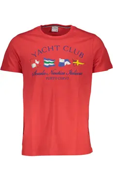 NAUTICAL SCHOOL T-SHIRT SHORT SLEEVE MAN RED