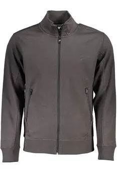 US GRAND POLO MEN'S GRAY ZIP SWEATSHIRT