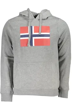 NORWAY 1963 MEN'S GRAY ZIPLESS SWEATSHIRT