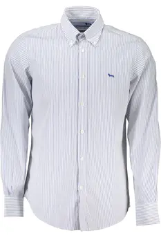 HARMONT & BLAINE MEN'S LONG SLEEVE SHIRT BLUE