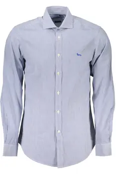 HARMONT & BLAINE MEN'S LONG SLEEVE SHIRT BLUE