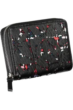 DESIGUAL BLACK WOMEN'S WALLET