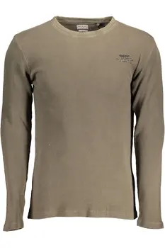 GUESS JEANS MEN'S GREEN SWEATER