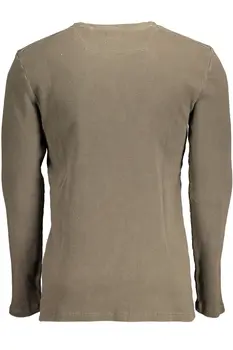 GUESS JEANS MEN'S GREEN SWEATER