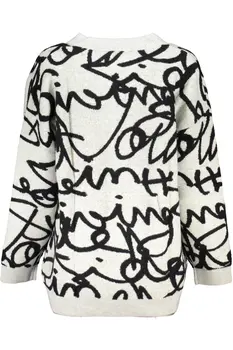 DESIGUAL WHITE WOMEN'S CARDIGAN