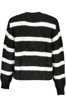 DESIGUAL BLACK WOMEN'S SWEATER