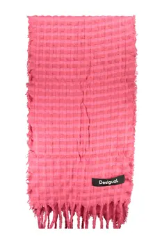 DESIGUAL WOMEN'S PINK SCARF