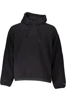 CALVIN KLEIN MEN'S BLACK ZIPLESS SWEATSHIRT