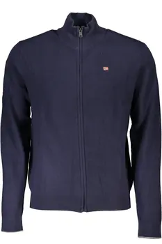 NAPAPIJRI MEN'S BLUE CARDIGAN