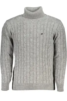 US GRAND POLO MEN'S GRAY SWEATER