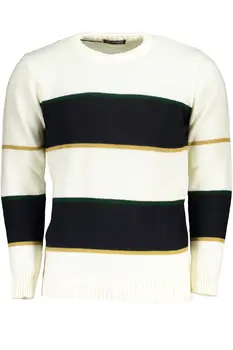US GRAND POLO MEN'S WHITE SWEATER