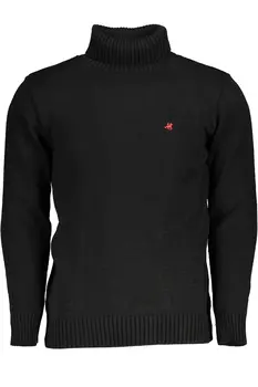 US GRAND POLO MEN'S BLACK SWEATER